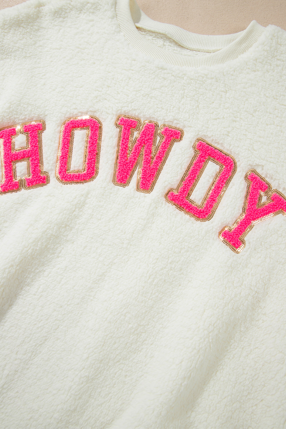 Sherpa "HOWDY" Pullover