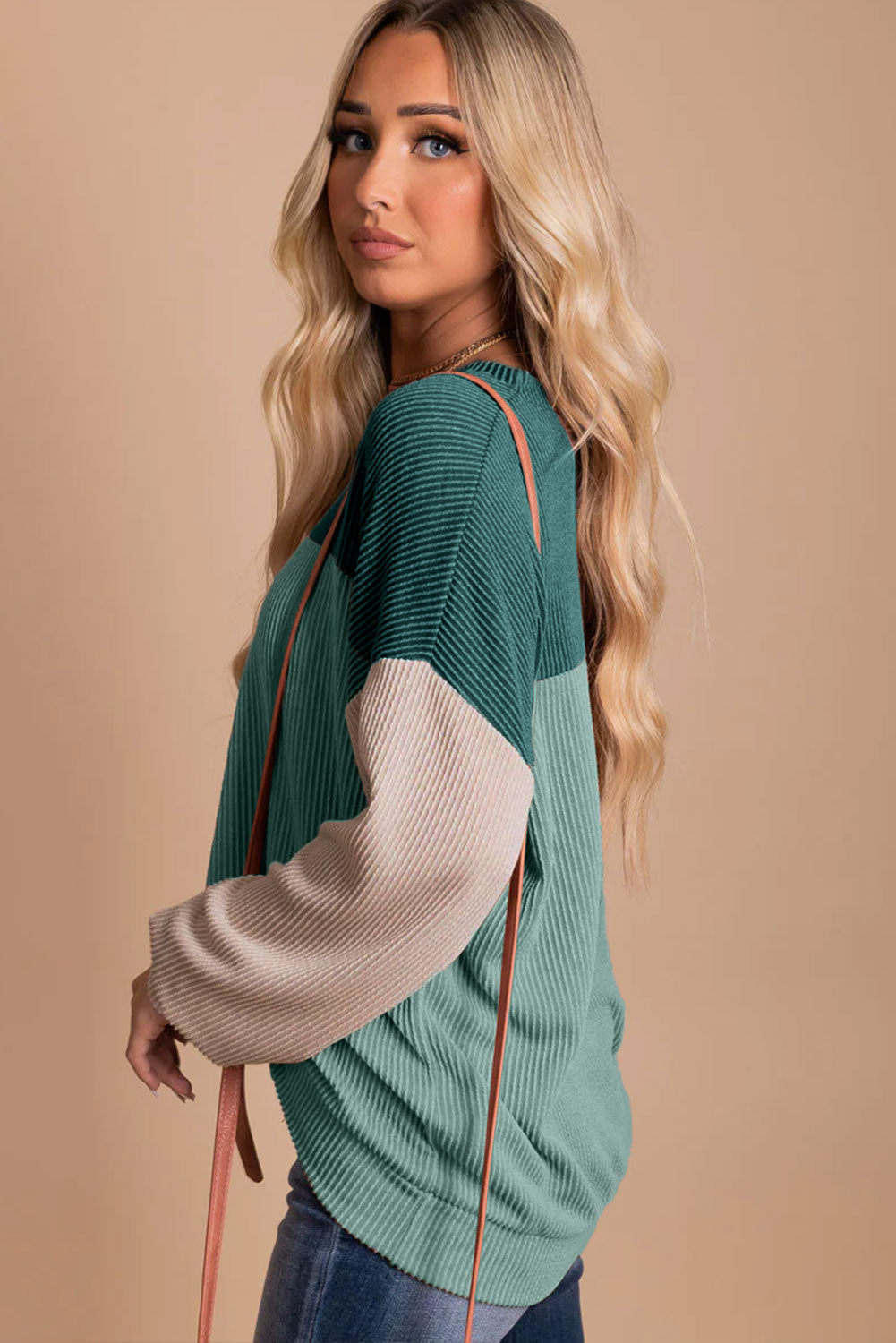 Color Block Sweater