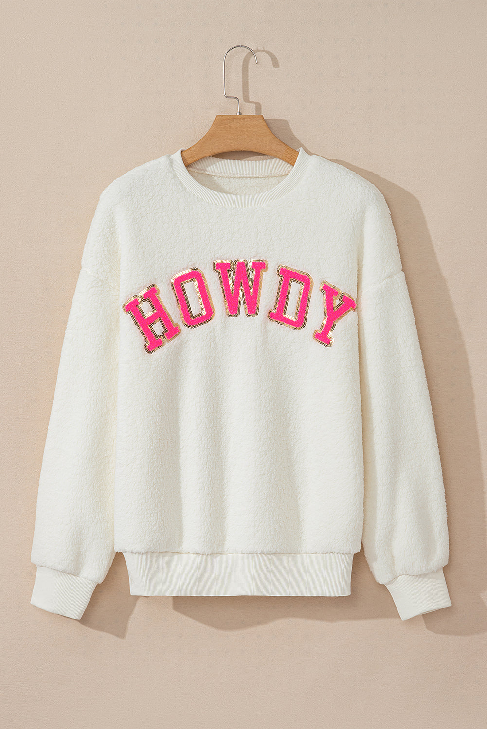 Sherpa "HOWDY" Pullover