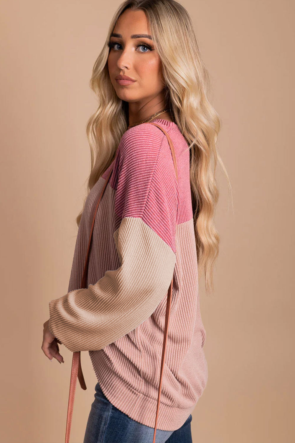 Color Block Sweater