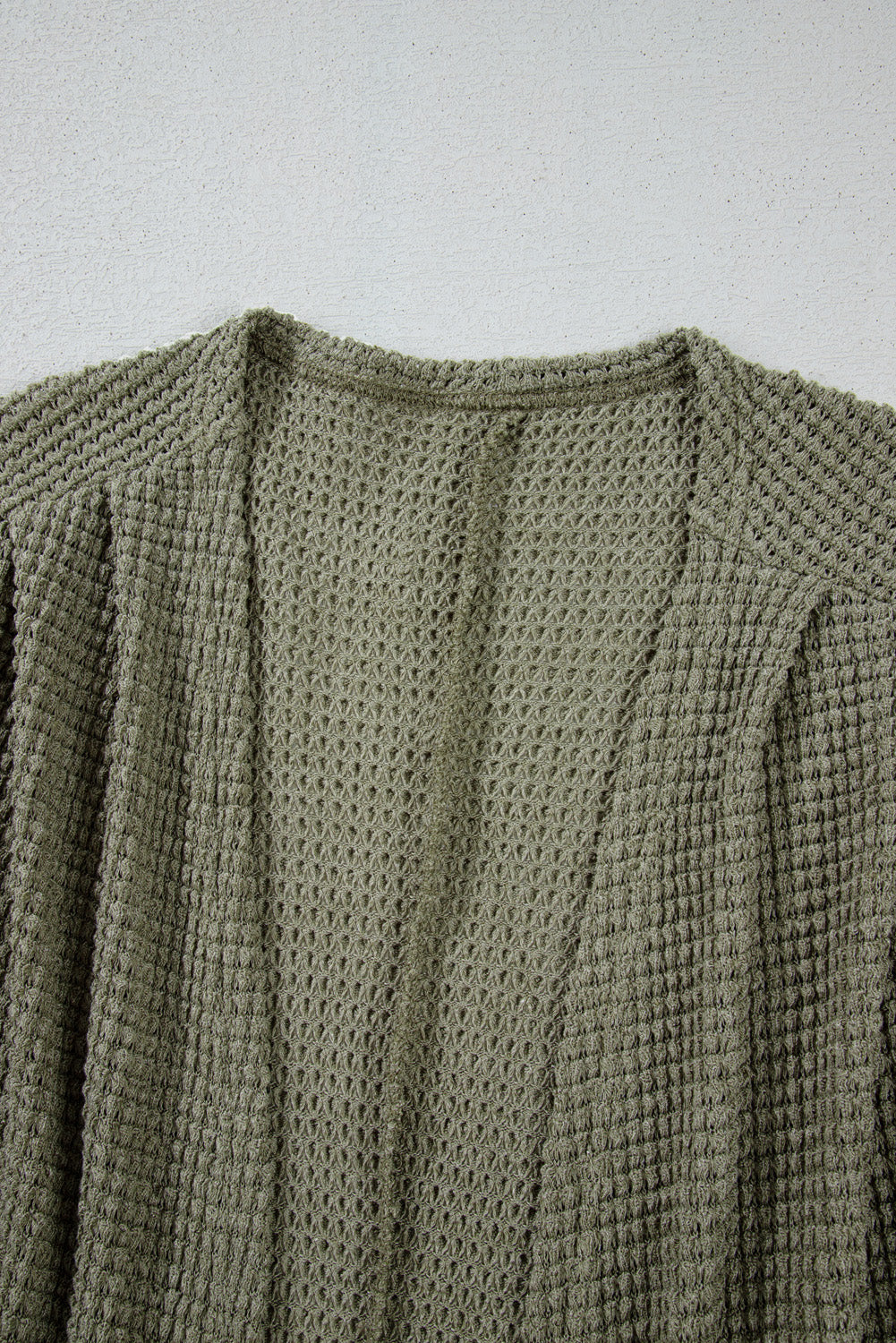 Seagrass Waffle Knit Cardigan