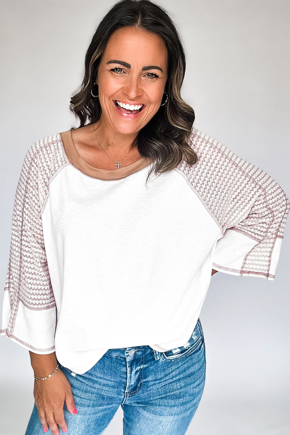 Feelin' Simple Striped Blouse