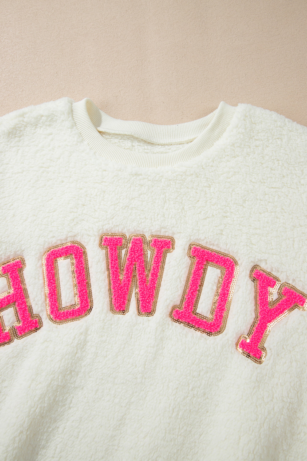 Sherpa "HOWDY" Pullover