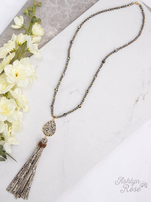 Tassel Beaded Necklace