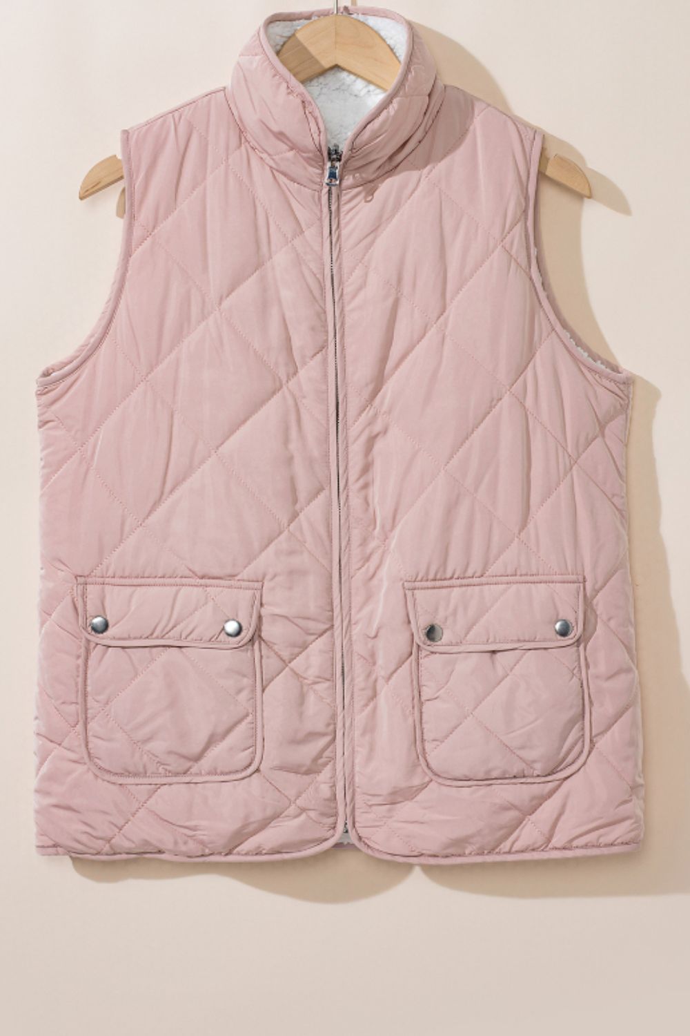 Fleece-Lined Reversable Vest