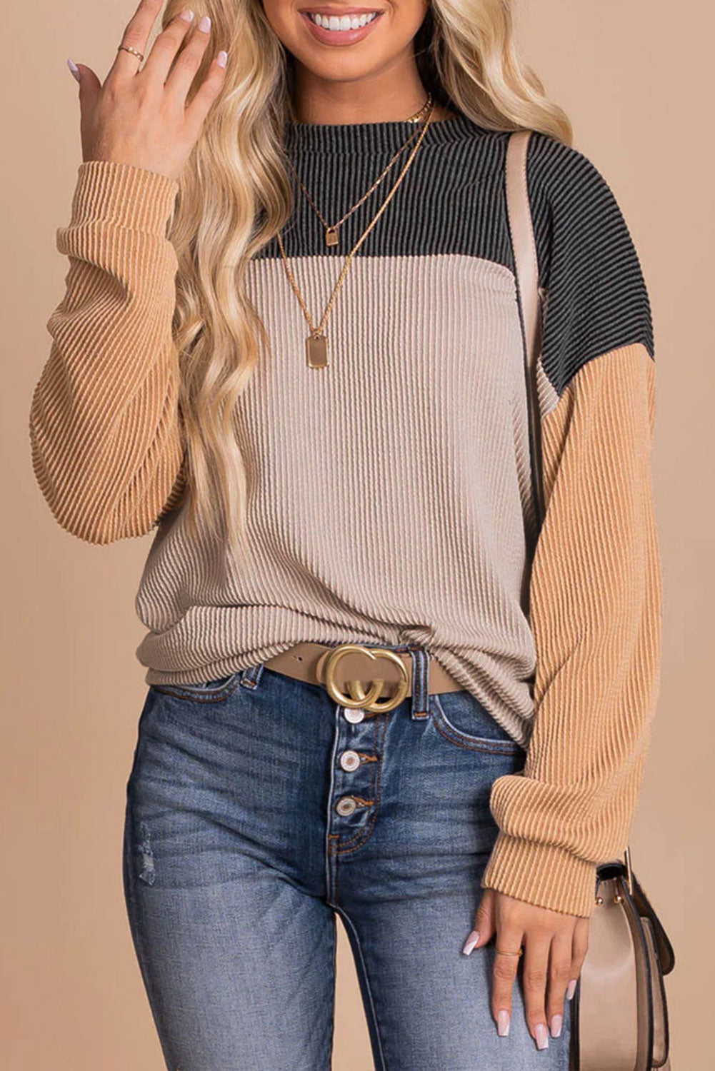 Color Block Sweater