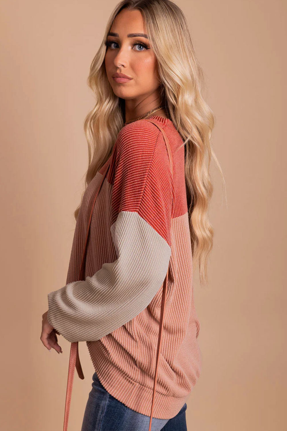 Color Block Sweater