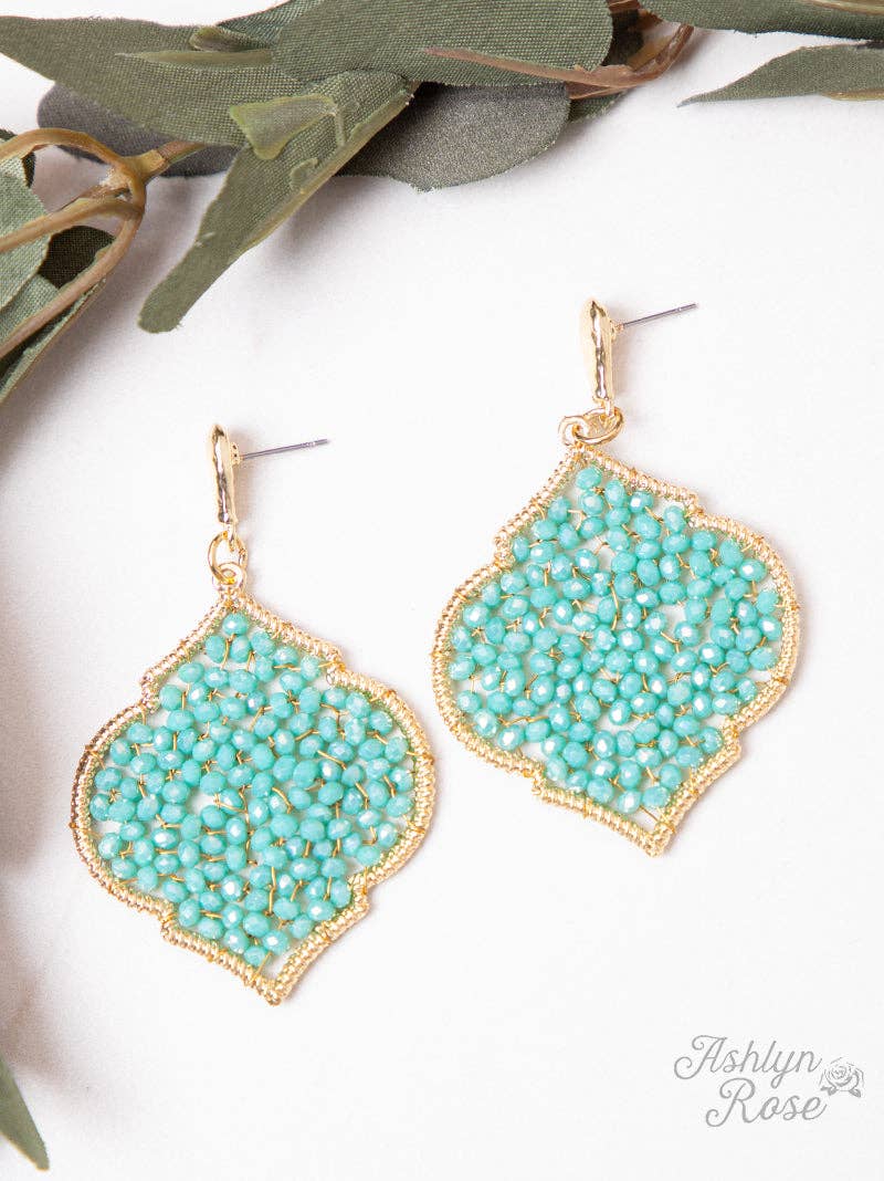 "Going Baroque" Drop Earrings - Earth & Ember Boutique